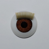 N 18 BROWN FIXED RED. WITH BLOND EYELASH