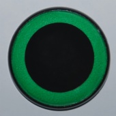 GREEN PLUSH TOY EYE